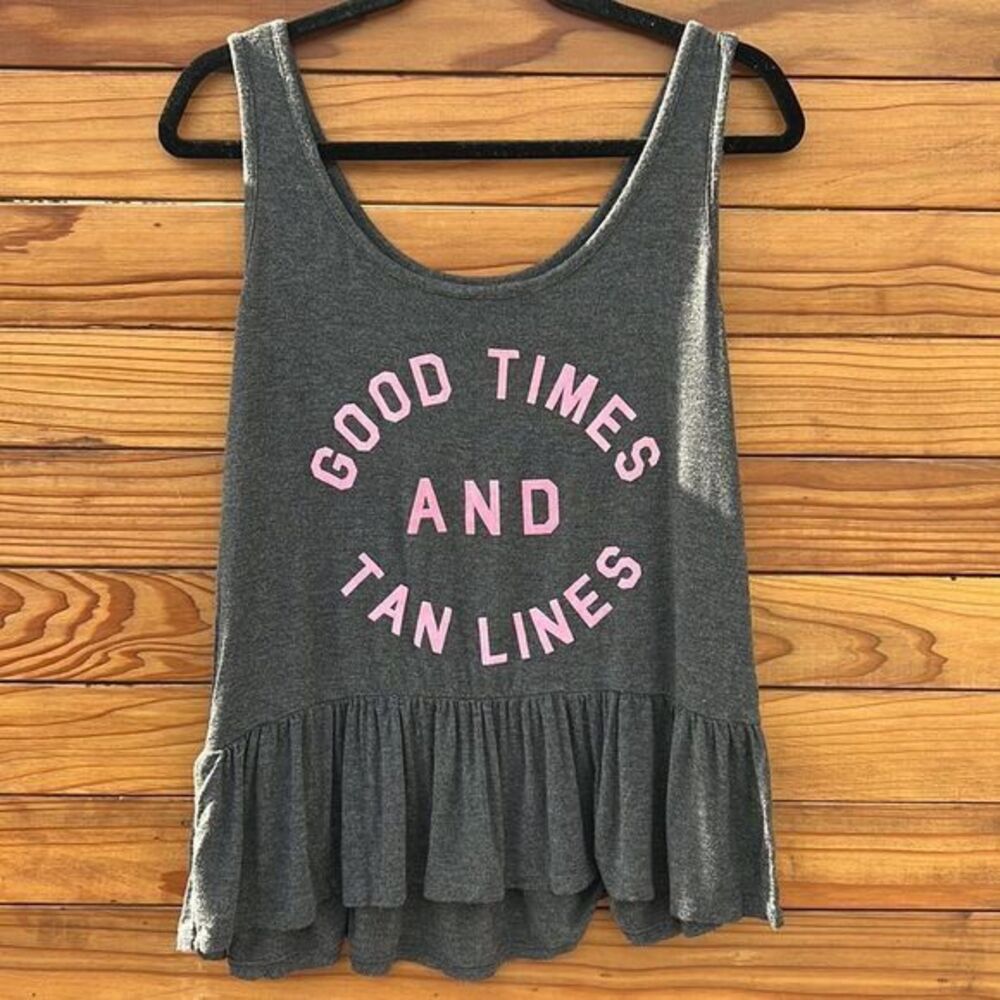 Graphic Tank w/Pink Velvet